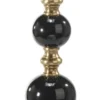 ABBEY Lampfot 60cm Svart/Antikmässing