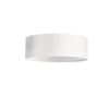ABBIE Plafond Rund 26cm Vit/Linne