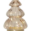 ABETE Glasdekoration Batteri 18cm Beige