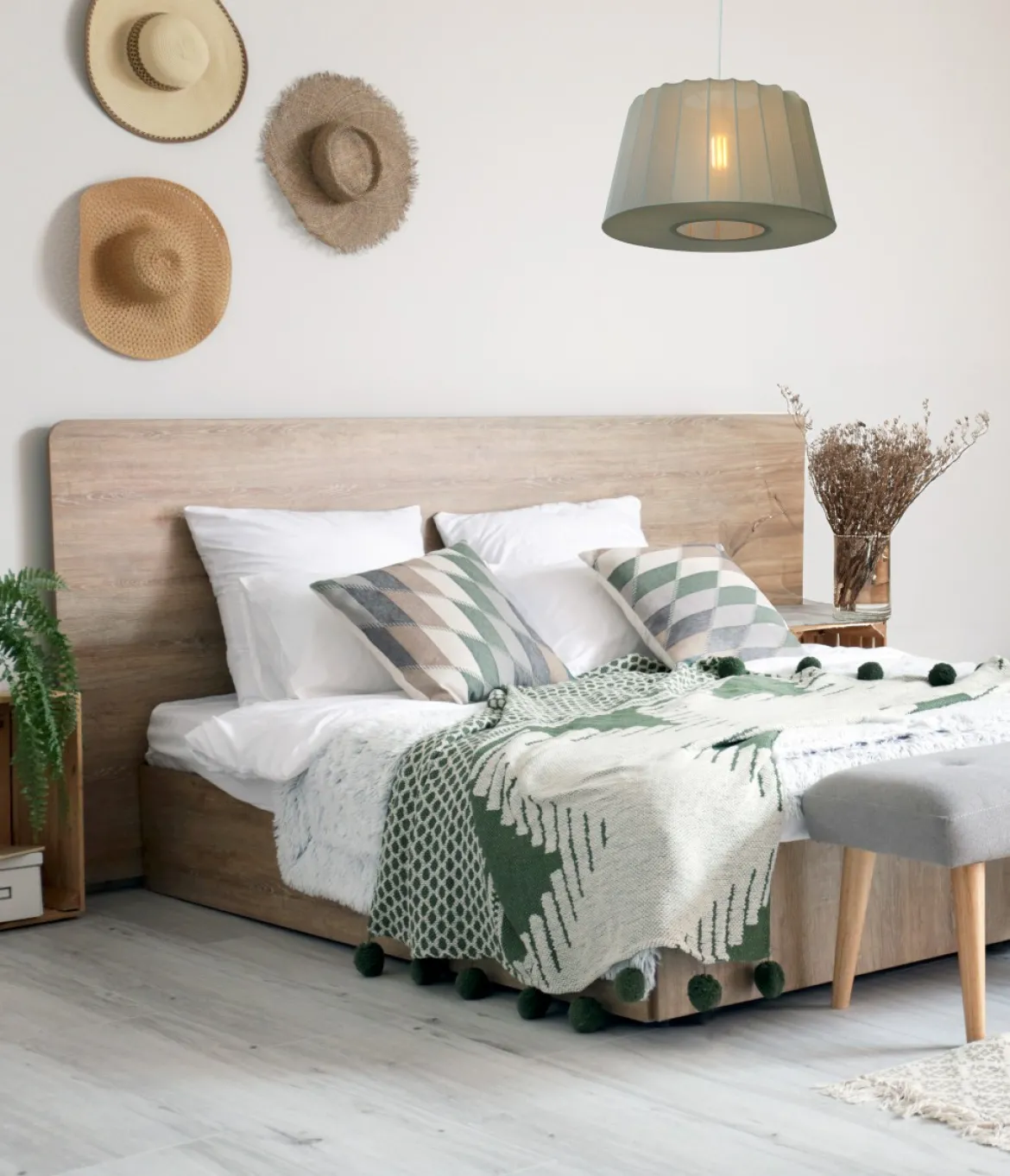 ABRIL Takpendel 45cm Beige