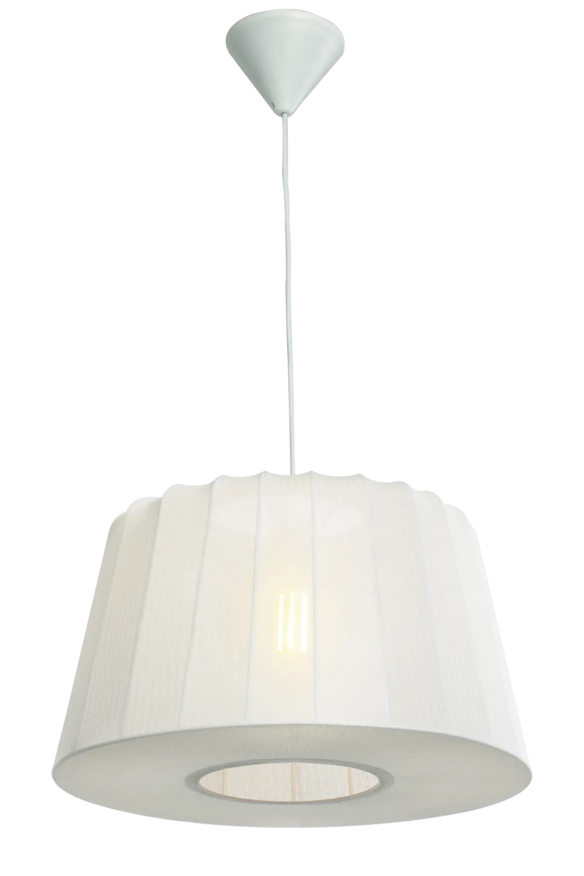 ABRIL Takpendel 45cm Vit