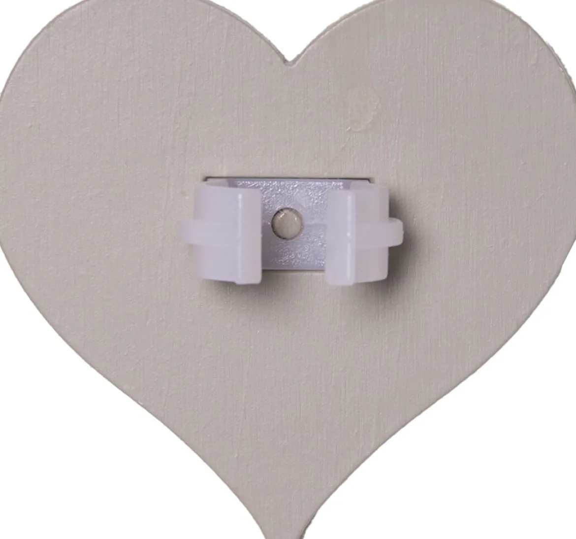 ACCESSORIZE Ljusmanschett 2-pack Hjärta Beige