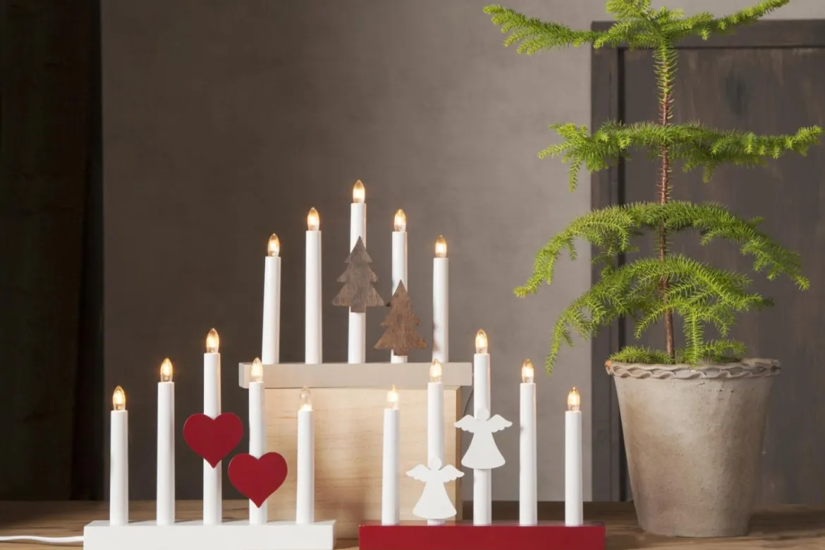 ACCESSORIZE Ljusmanschett 2-pack Ängel