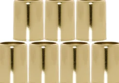 ACCESSORIZE Ljusmanschett 7-pack Mässinghylsa