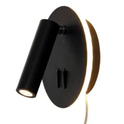 ACE Väggspot 14cm Svart