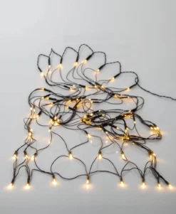 AKKU Ljusnät Batteri 80L 1,5m Svart