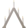 ALBO Ljusstake 5L 41cm Beige