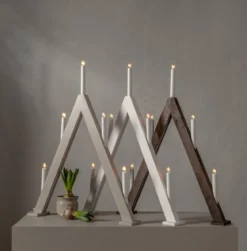 ALBO Ljusstake 5L 66cm Beige