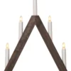 ALBO Ljusstake 5L 41cm Brunbetsad