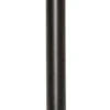 ALIPPA Solcells-pollare 44cm Svart