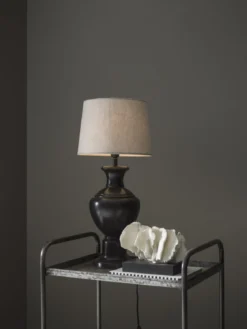 ALMA Lampfot E27 54cm Svartbrun