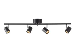 ALPHA Takspot Skena 4a Svart 83cm