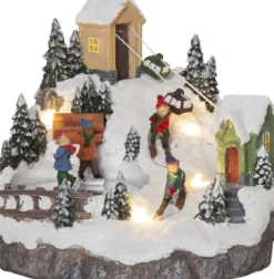 ALPVILLE Panorama Batteri 16cm Flerfärgad
