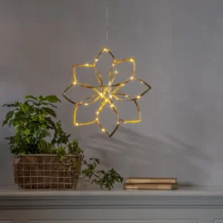 AMAZE Hängande dekoration 30cm 36LED Guld