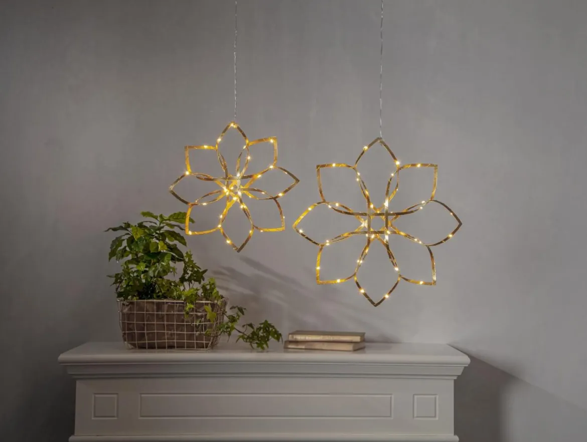 AMAZE Hängande dekoration 30cm 36LED Guld