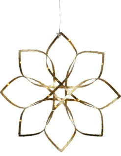 AMAZE Hängande dekoration 40cm 48LED Guld