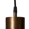 AMPLE Fönsterlampa 7cm Beaten Guld