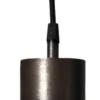 AMPLE Fönsterlampa 7cm Beaten Silver