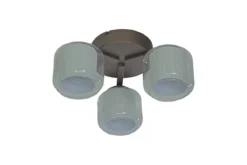 AMSTERDAM Plafond 46cm Brun/Vit