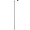 AMY Golvfot Flex 1-Arm 150cm Svart/Antikmässing
