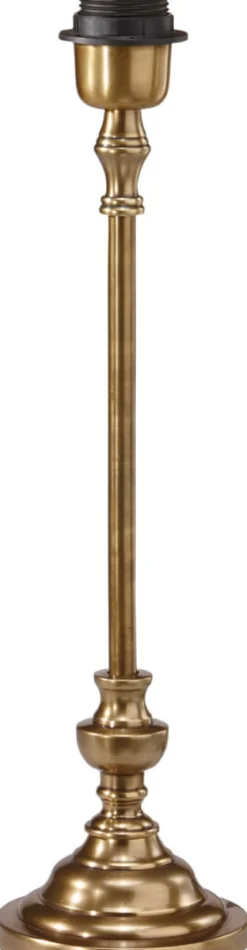 ANDREA Lampfot 43cm Antikmässing
