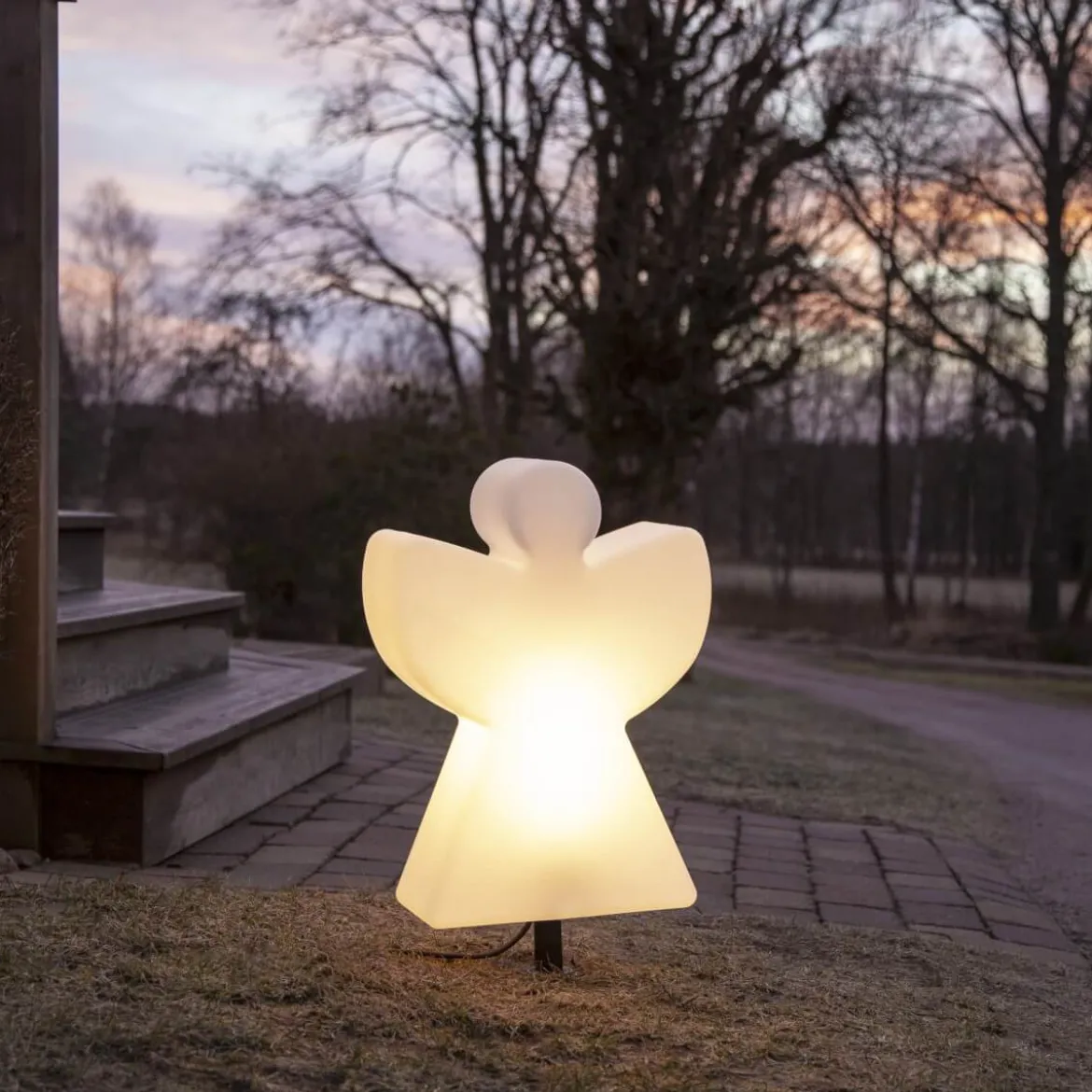 ANGEL Utomhusdekoration 55cm Vit IP65