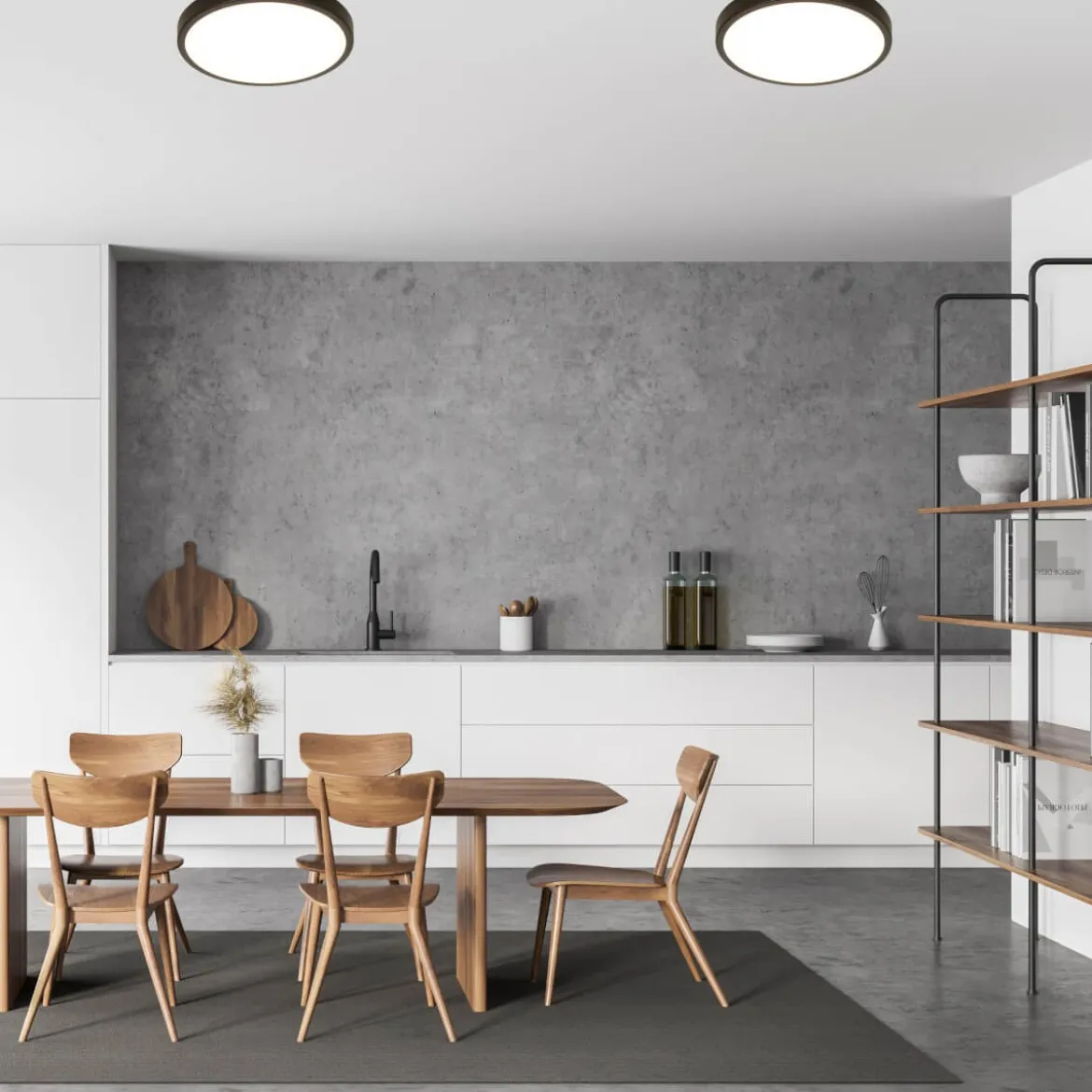 ANILLO Plafond LED 30cm Svart