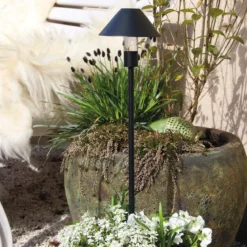 APOLLO 2in1 Pollare 65cm Svart IP44