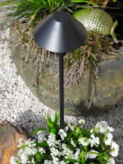 APOLLO 2in1 Pollare 65cm Svart IP44