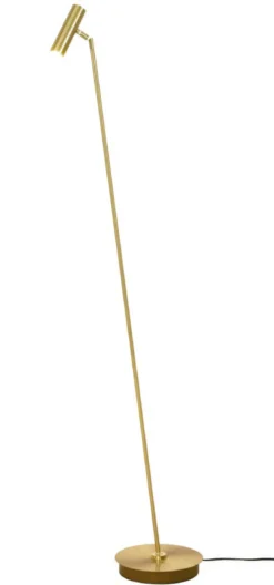 ARTIC Golvlampa Dimbar 140cm Matt Mässing