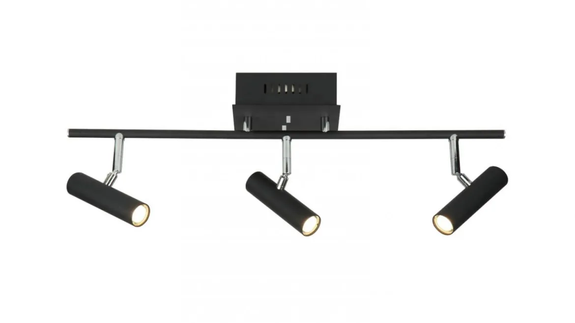 ARTIC Takspot Rak 3L Dimbar 66cm Svart/Stål