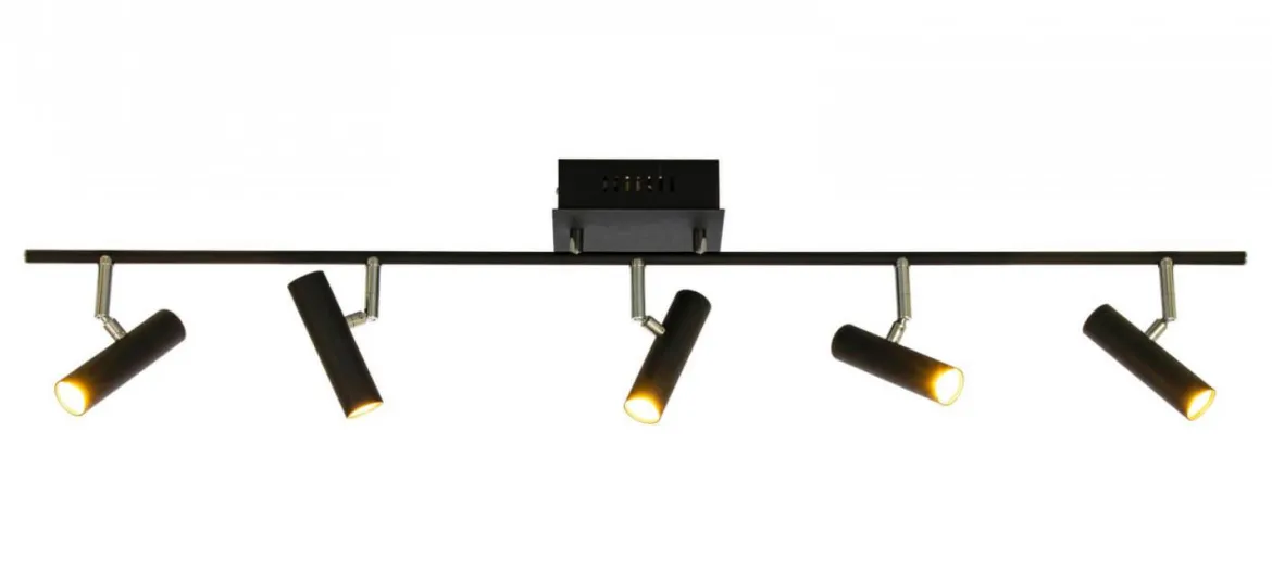 ARTIC Takspot Rak 5L Dimbar 106cm Svart/Stål