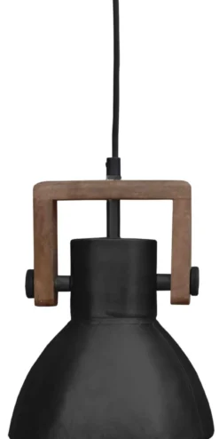 ASHBY SINGLE Tak/Fönsterlampa 19cm Pale Black Zink