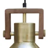 ASHBY SINGLE Tak/Fönsterlampa 19cm Pale Gold