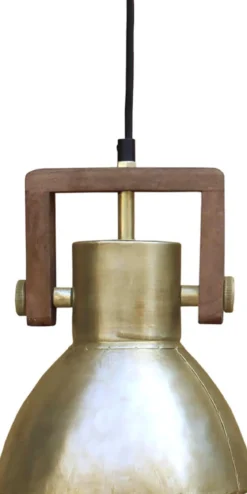 ASHBY SINGLE Tak/Fönsterlampa 19cm Pale Gold