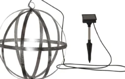 ASTRI Solcellsdekoration 30cm Silver IP44