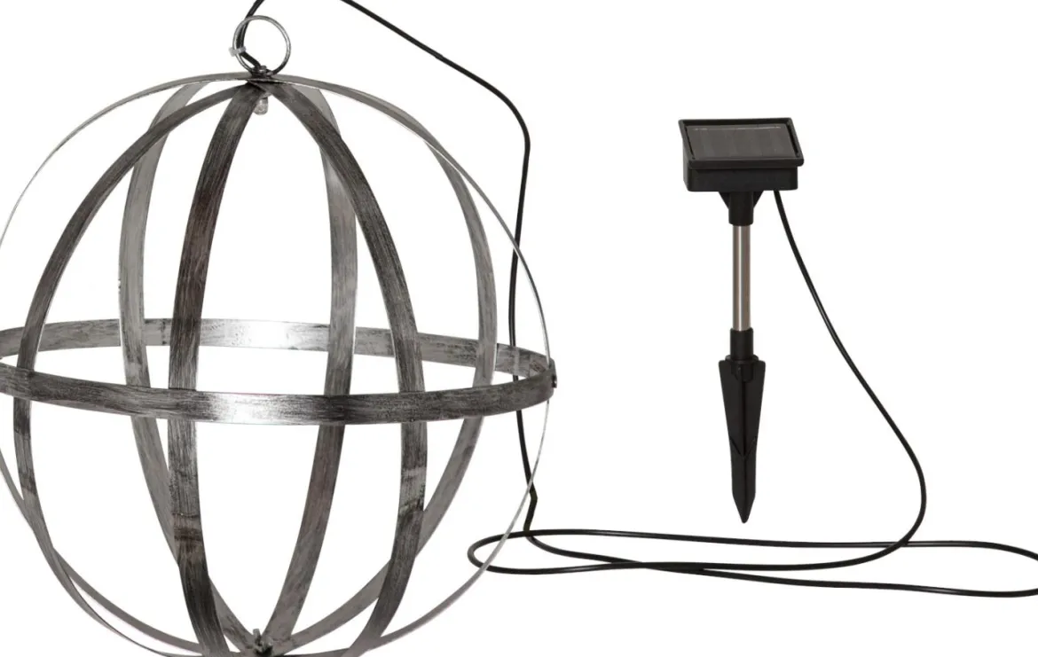 ASTRI Solcellsdekoration 30cm Silver IP44