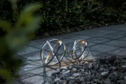 ASTRI Solcellsdekoration 30cm Silver IP44