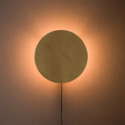 ATMOSPHERE FULLMOON Vägglampa 25cm Pale Gold