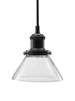 AUGUST Fönsterlampa 15cm Svart/Klar