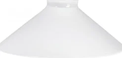AUGUST Lampskärm 25cm Opalvit