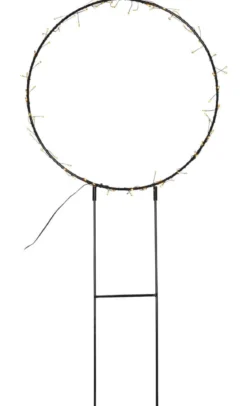 BARLUMI Utomhusdekoration 80L 84cm Svart