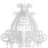 BAROCK Takpendel 45cm Vit