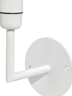 BASE Vägglampa 13cm Matt Vit