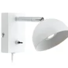 BAS Vägglampa 10cm Vit