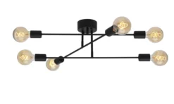 BATON Plafond 68cm Svart
