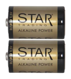 BATTERI D 1,5V Power Alkaline 2-Pack