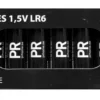 BATTERI 10-pack Alkaline AA Svart