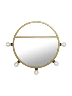 BEA Spegellampa 5L 45cm Guld/Svart