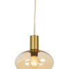 BELL Fönsterlampa 16cm Matt Mässing/Amber